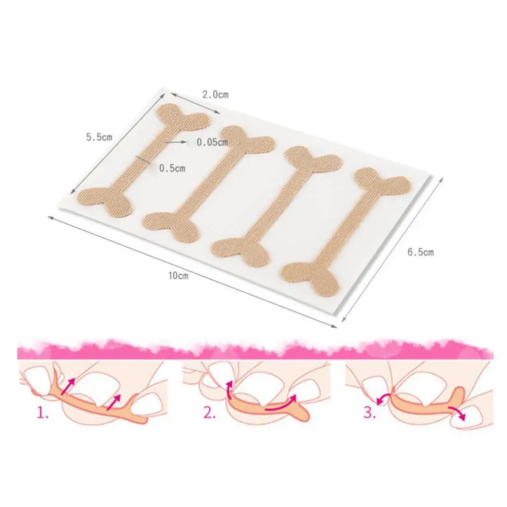 Ingrown Toenail Corrector Glue-free Toe Nail Treatment Tapes Patch Pedicure