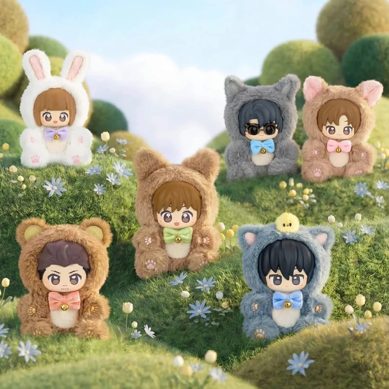 

Новая оригинальная фигурка MINIDOLL The Graver Robbers' Chronicles Bronze Cute Series Blind Box The Lost Tomb Anime Figure Wu Xie Mystery Box