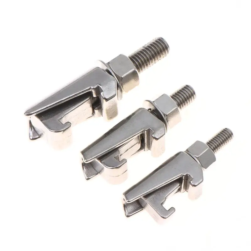 304 Stainless Steel M8 M10 M12 ISO Double Claw Clamp for Secure Vacuum Flange Fittings