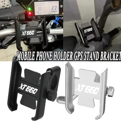 2024 Motorcycle Handlebar Mobile Phone Holder GPS Stand Bracket FOR YAMAHA XT660 XT 660 XT660R X 2004-2016 2017 2018 2019 2020