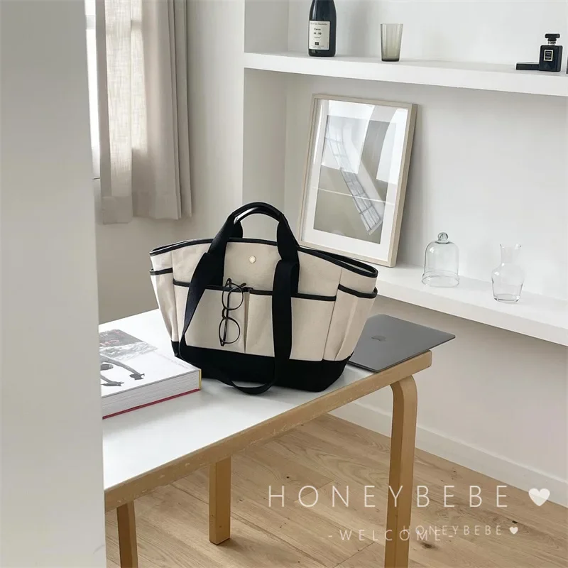 Korean Instagram Mommy Bag Large Capacity Casual Versatile Crossbody Maternal and Baby Bag for  Handheld LightweightMommy Bag