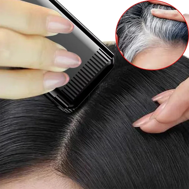 

Temporary Hair Color Stick Long-Lasting Fast Cover Easy to Apply Hair And Beard Dye Penfor Root Touch-Ups and Color Corrections