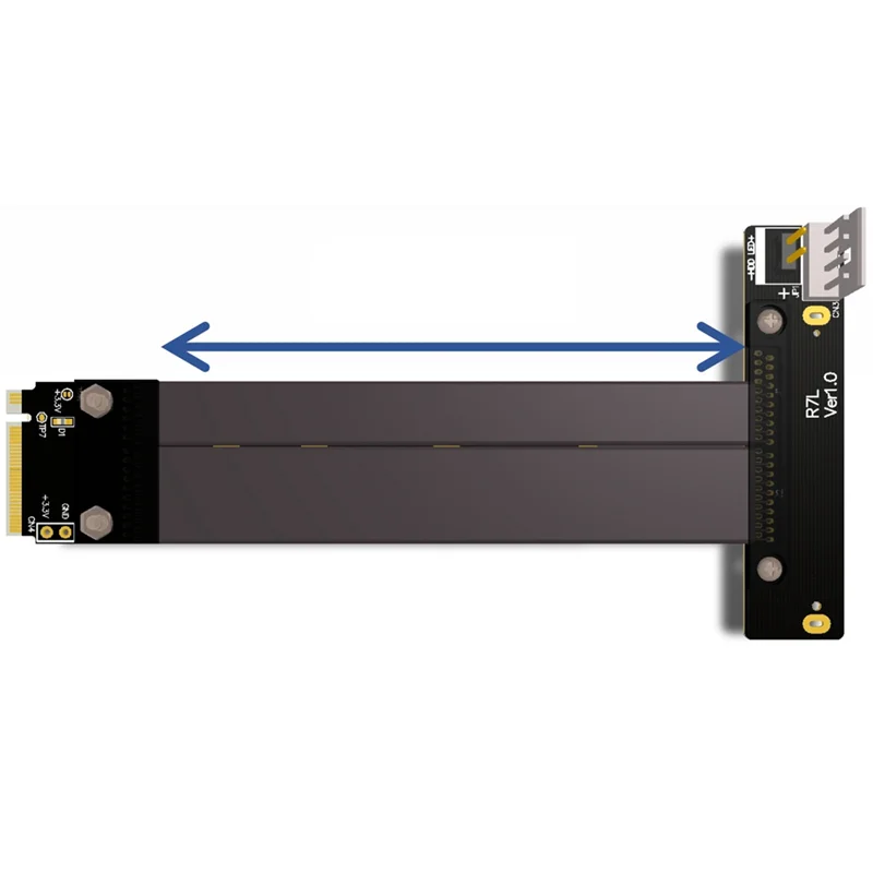 

SB-10CM M.2 NVME To U.2 SSD Adapter Cable Gen3 X4 M.2 NVME Key-M Extender SFF-8639 Nvme SSD Solid State Adapter