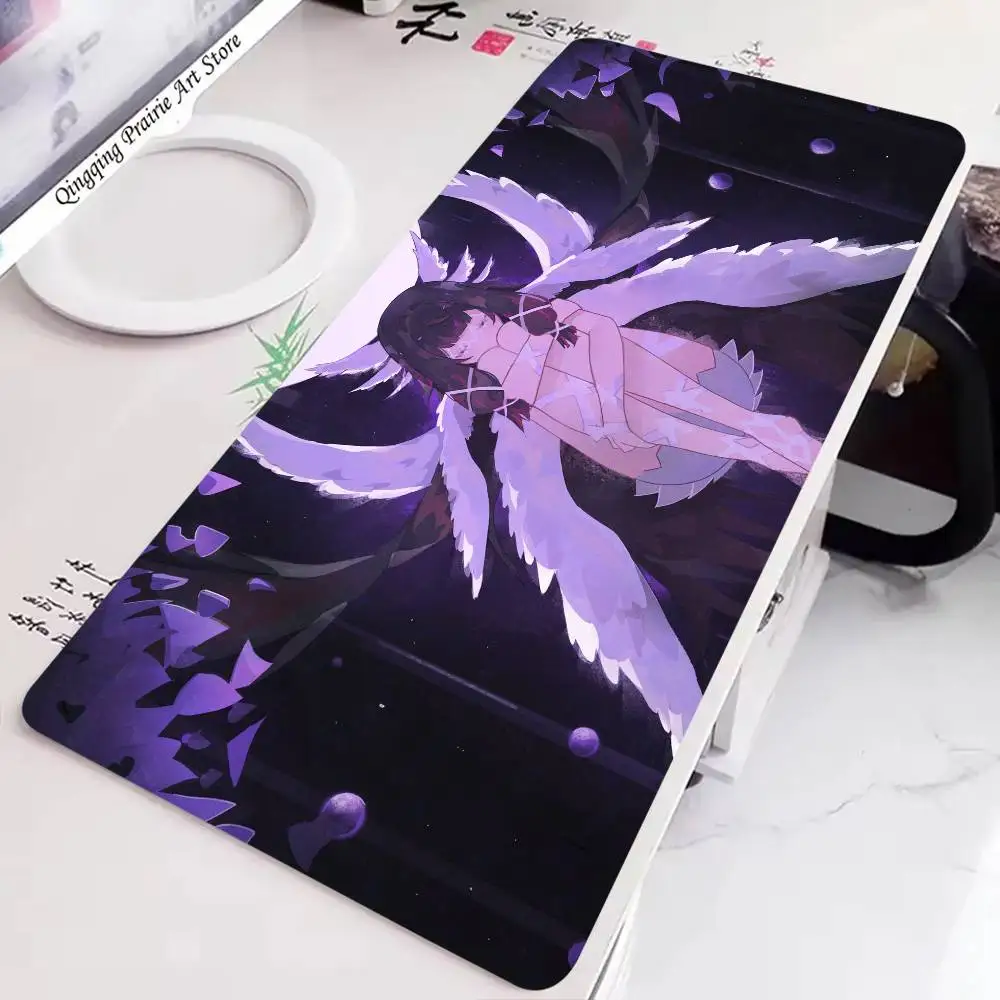 Anime Columbina G-Genshin Impact Mousepad Non-slip Suitable For Office Computers Laptops E-sports Game Desk Mats XXL Keyboard