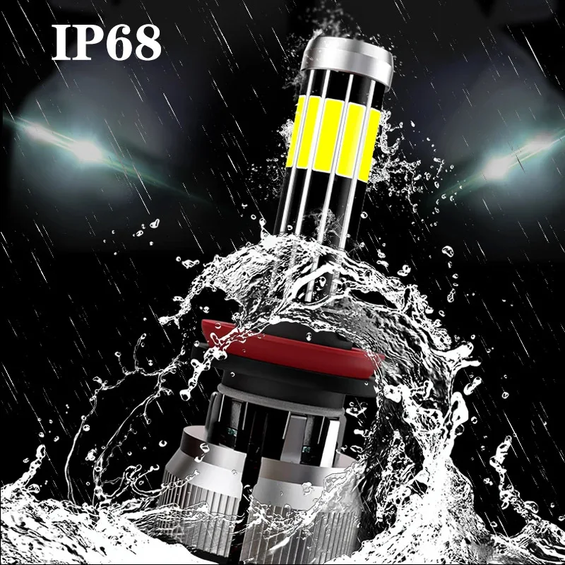 مصباح إضاءة أمامي للسيارة صغير لحافلة كان ، مصباح ثلج تلقائي ، مصباح عدسة جهاز عرض توربيني ، H4 ، H7 ، H1 ، HB3 ، HB4 ، ضباب ، ثنائية ، H11 ، 12 فولت #5