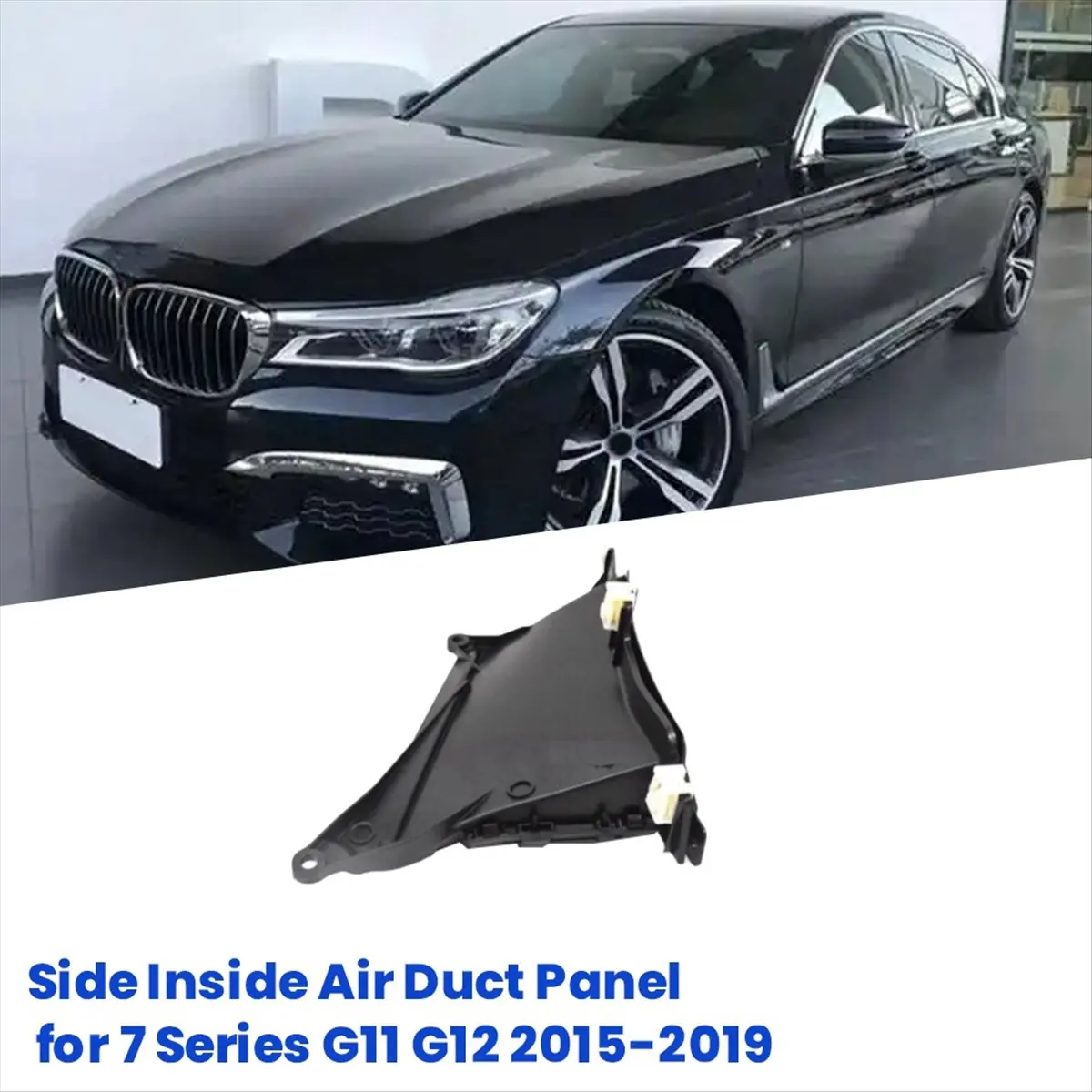Super Sale Car Front Side Inner Air Duct for BMW 7 Series G11 G12 2015-2019 Internal Air Channel Side Panel 51747347375 Left