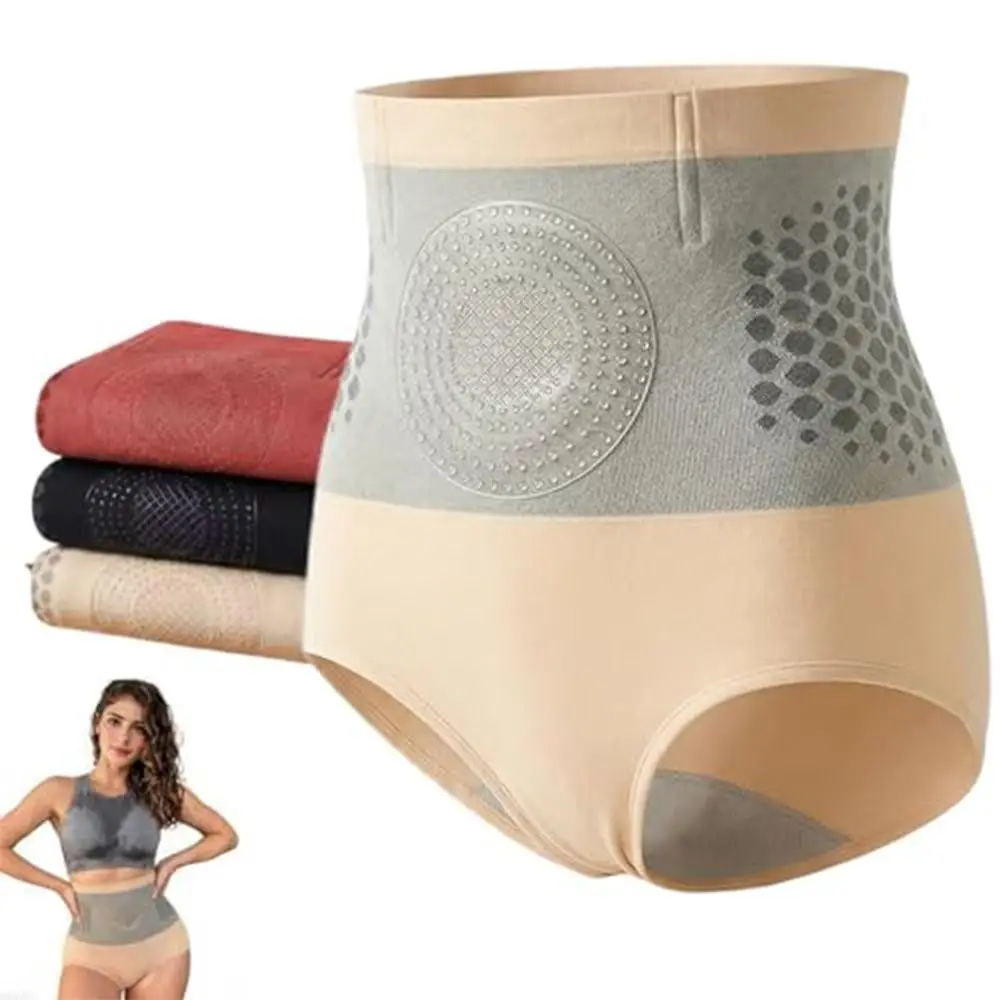 New High Waisted Sculpting Shorts Abdominal Contraction Seamless Compression Underwear Shapewear for Yoga Workout&Everyday Wear
