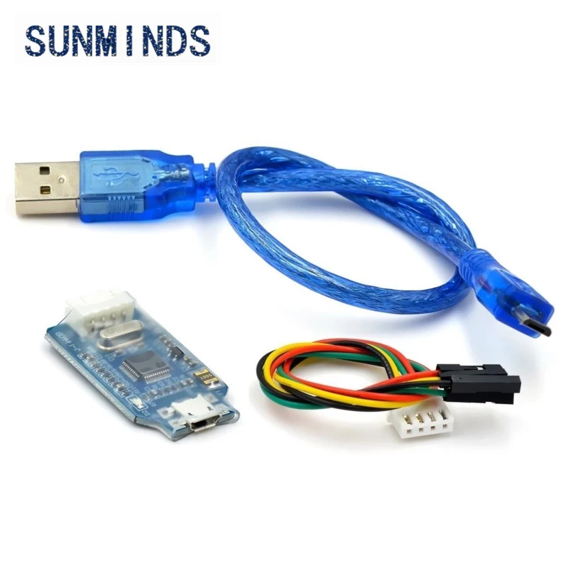 1pcs Compatible For j-link OB ARM simulation debugger SWD programmer STM32 download Jlink generation V8