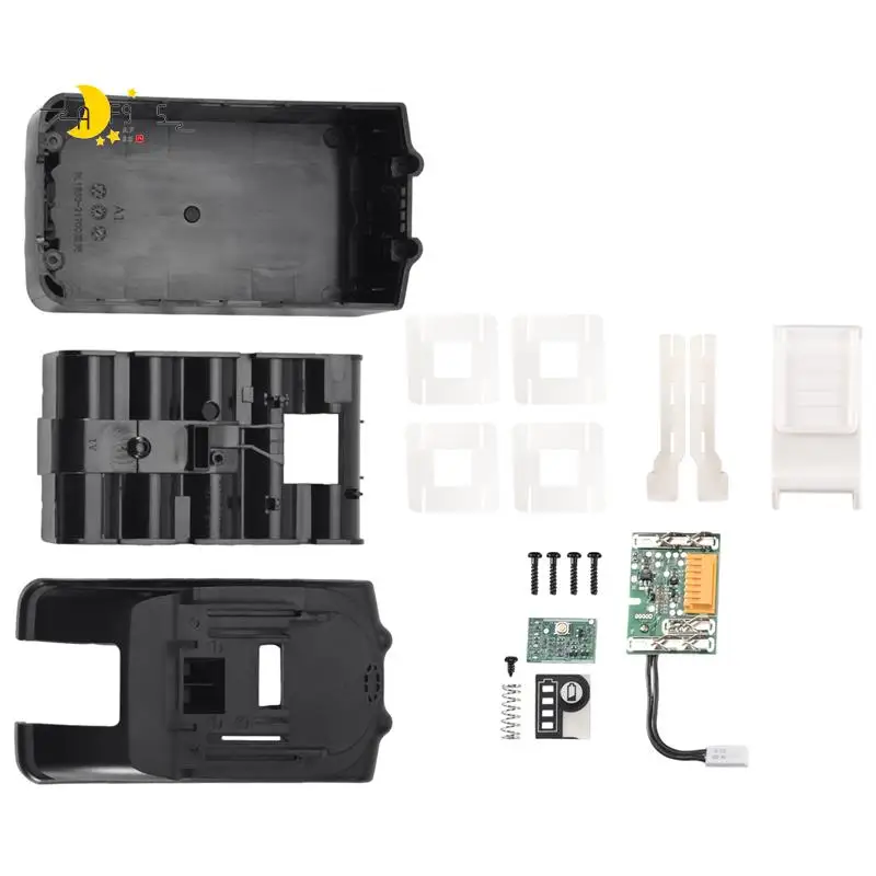 

AF95-BL1830 10X21700 Чехол для аккумулятора PCB Защитная плата от зарядки Корпус BL1860 Для дома 18 В 3,0 Ач 9.0 Ач
