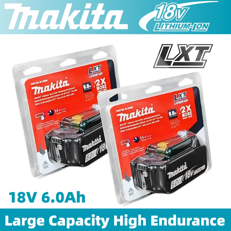 

Makita 18v Battery With Rechargeable Lithium Ion for DDF487 BL1880 BL1860B LXT400 Power Tool Makita 18 v Battery