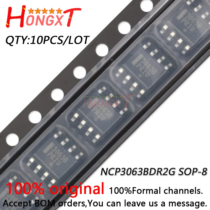 

10PCS 100% New 3063B NCP3063B NCP3063BDR2G SOP-8.Chipset