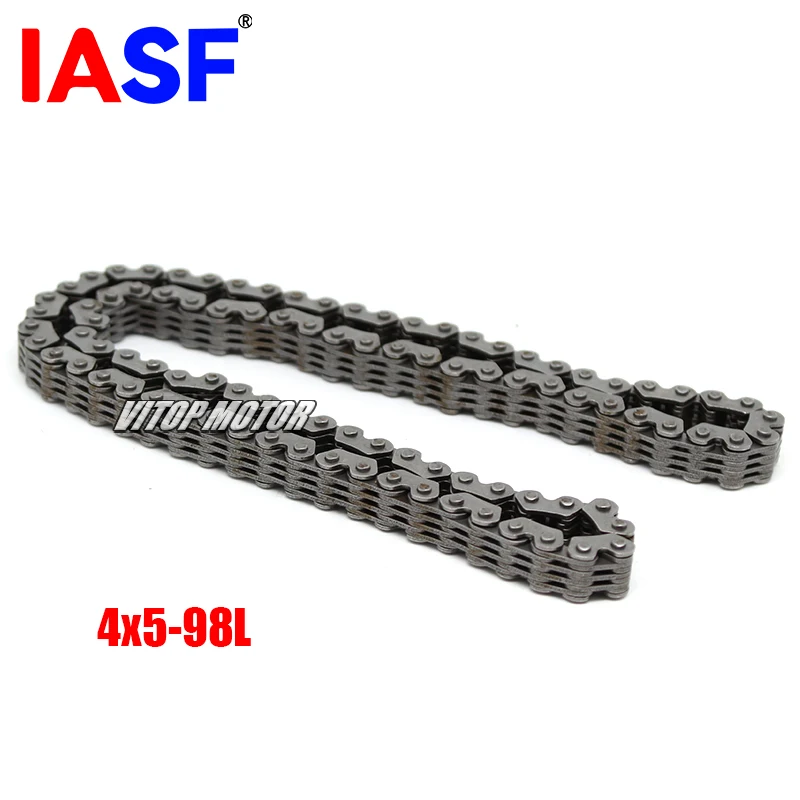 Fits for HONDA CA250 CBT250 Rebel 250 CMX250 DD250 CA CBT CMX DD 250 253FMM Motorcycle 4*5 98 Links Cam Shaft Timing Chain
