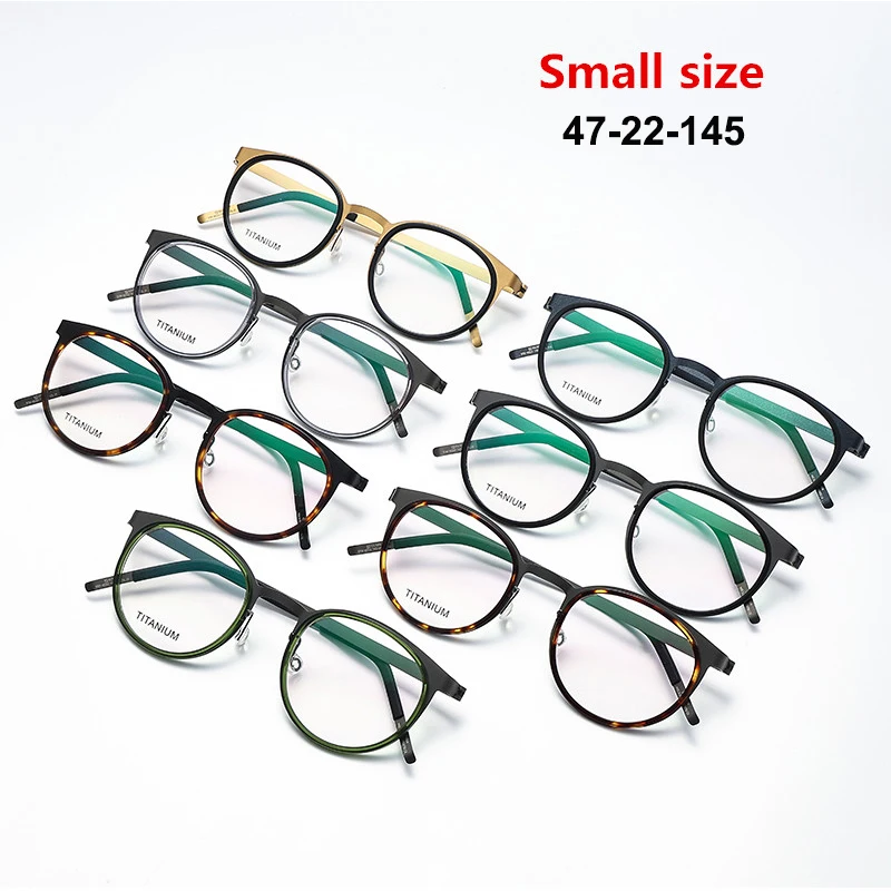 Denmark Design Luxury Brand Glasses Frame Women L9704 Korea Pure Titanium Eyewear Men  Eyeglasses Business Spectacles Frames