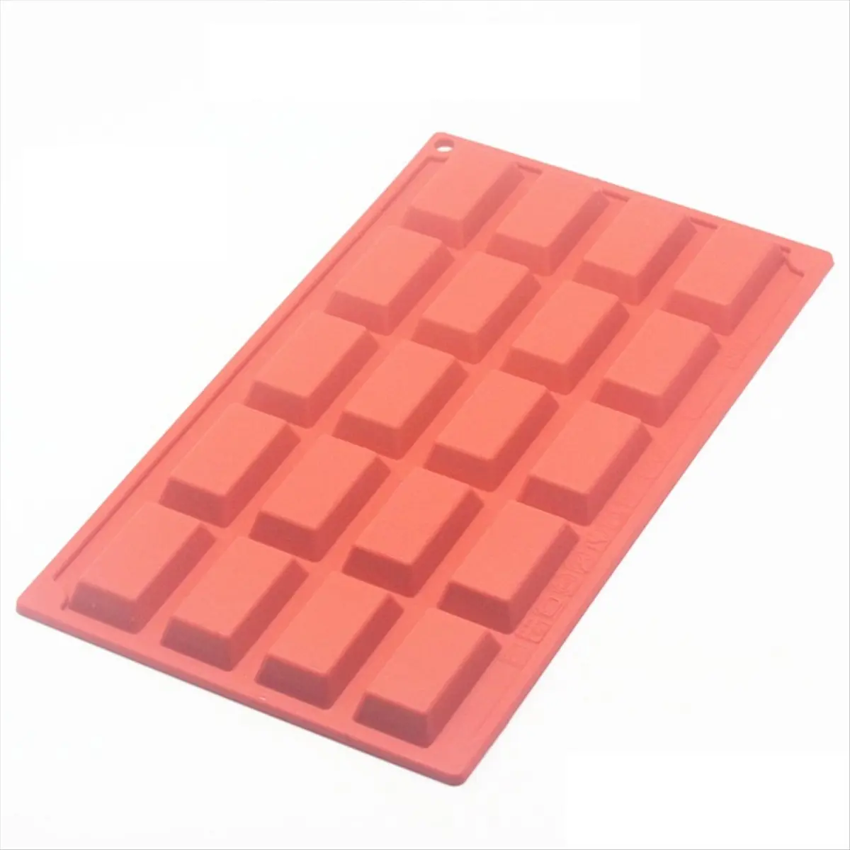 2026 Trend 20-Piece French Pastry Mold Fish Jelly Rectangular Mold Gold Brick Cake Mold Baking Oven Home Use