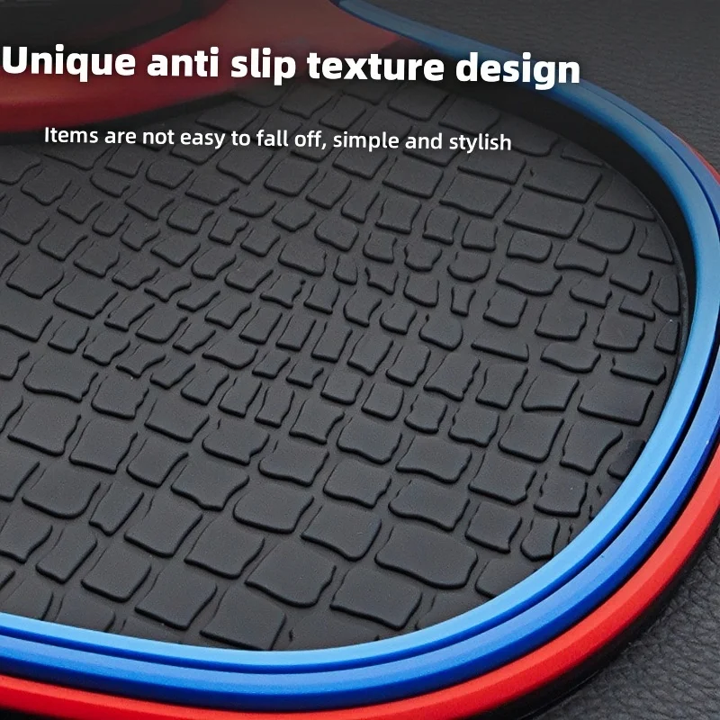 Multi Functional PVC Car Dashboard anti Slip Storage Pad, with Parking Number Plate and 360° Rotating Phone Holder - view 5