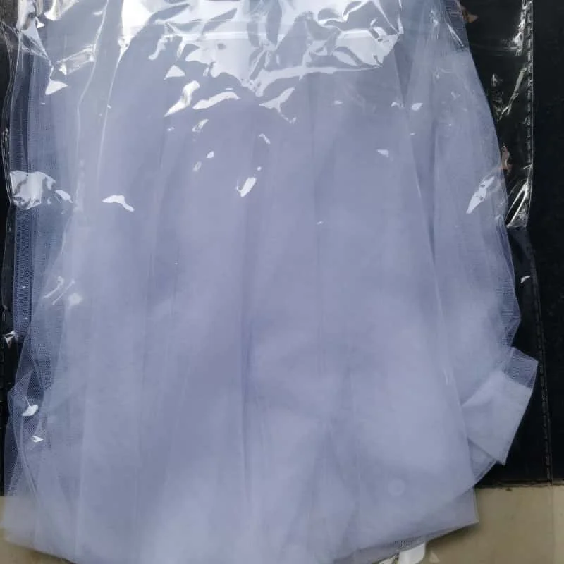 Vintage Double Layer Elbow Length Tulle Cute Edge Outdoor 60cm-80cm Metal Comb Bridal Veil