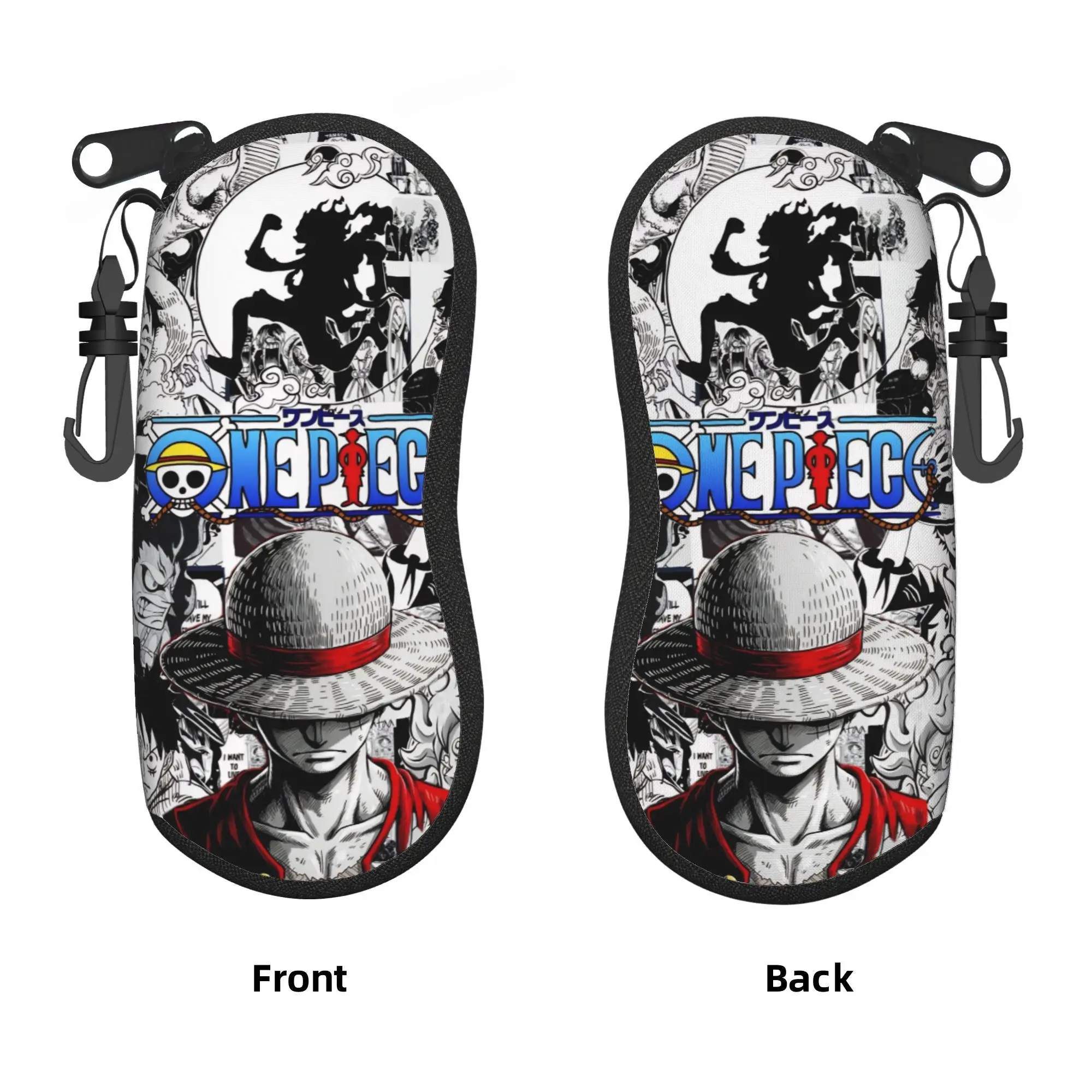 

Custom One P-Pieces Luffy Japan Comic Shell Eyeglasses Case Men Women Cool Japan Glasses Case Sunglasses Box Pouch