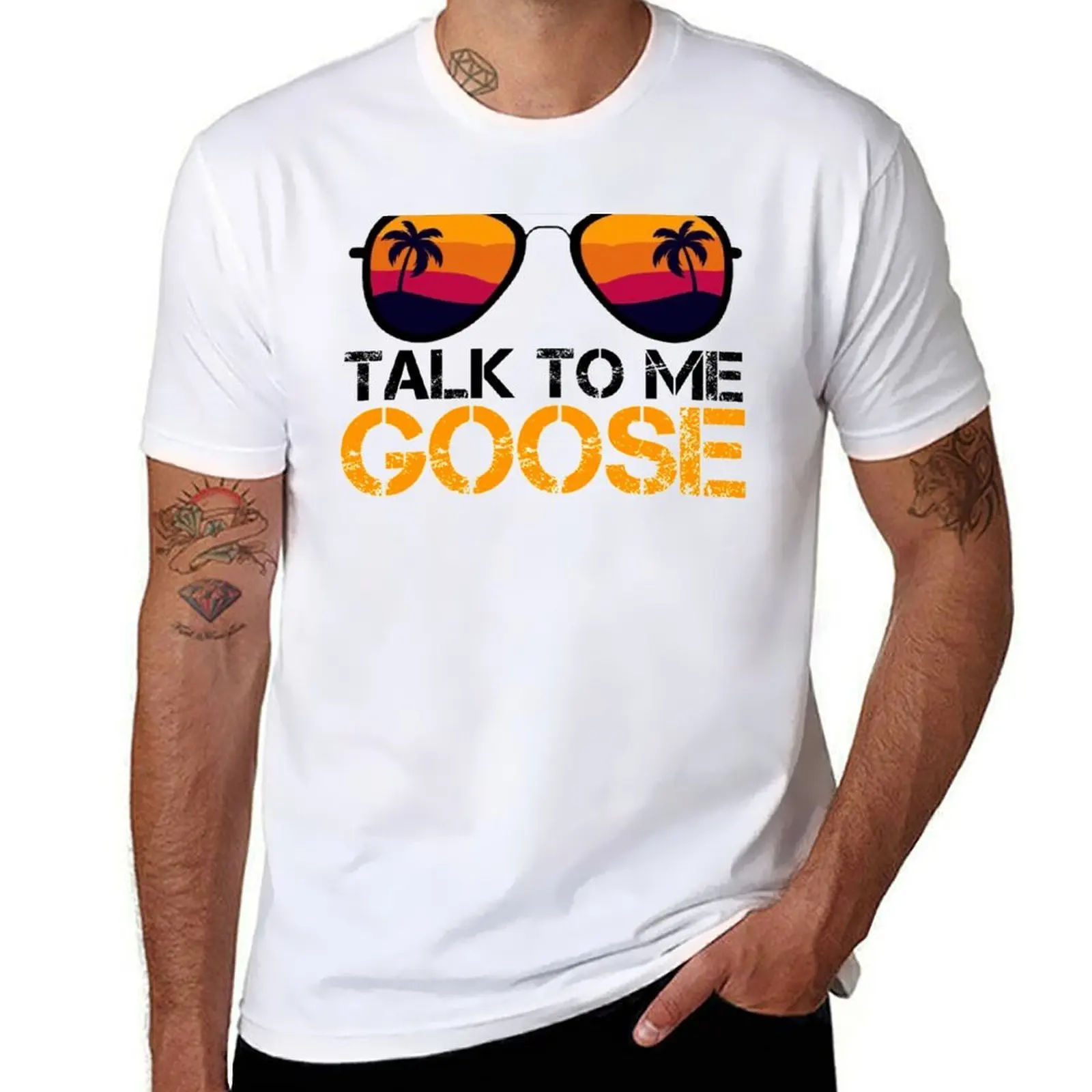 

Talk to me Goose T-Shirt graphic t shirts for man man t shirt summer cotton t shirt man T-Shirt