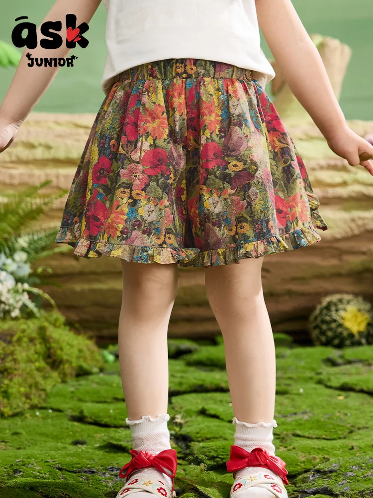 الفتيات الصغيرات الصيف الوطنية نمط الطفل السراويل الرطوبة تنفس السراويل #5