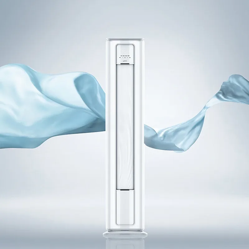 The trend of energy efficiency inverter cooling and heating vertical air conditioner cabinet