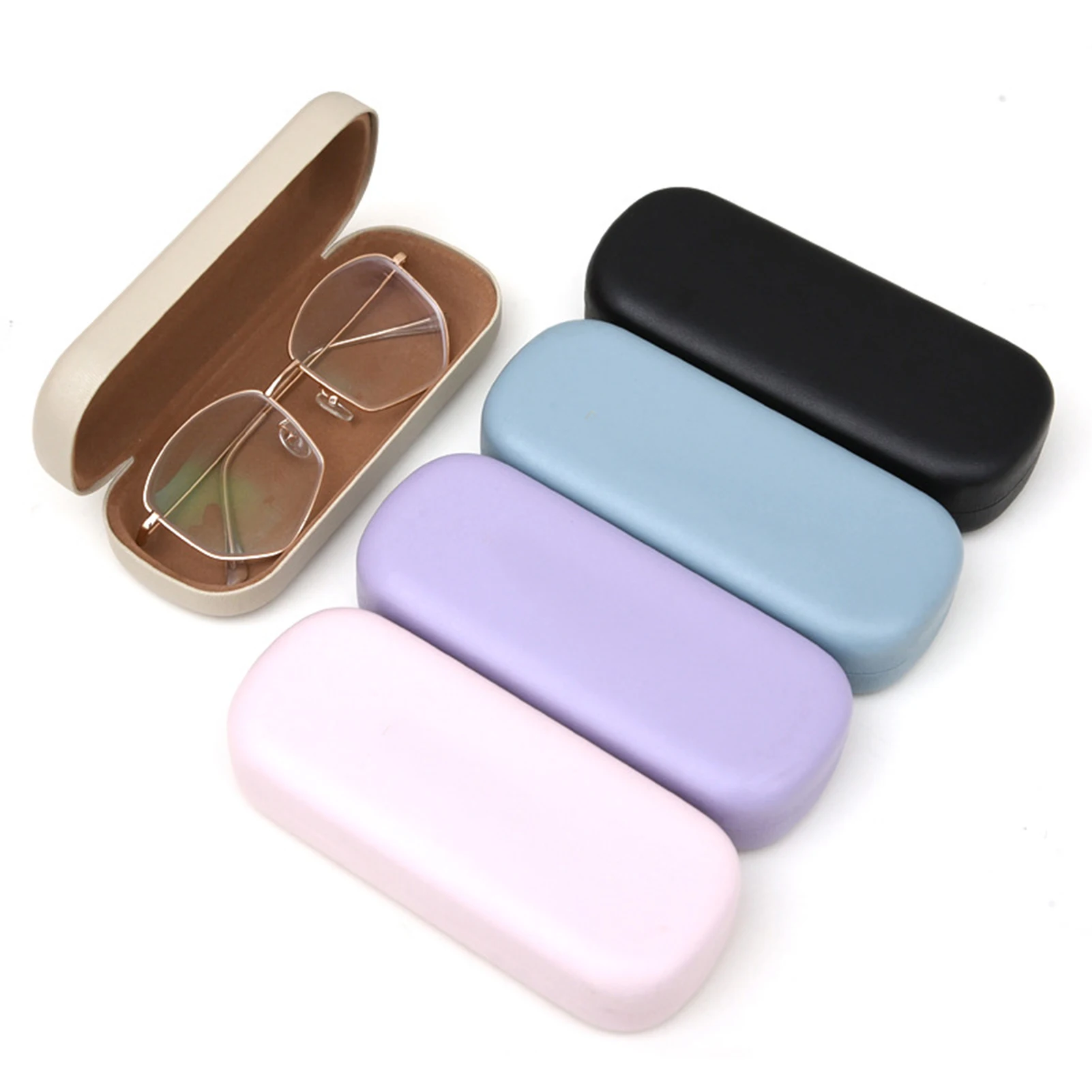 Unisex Hard  Eyeglasses Cases Protective Case Classic Large Glasses Case Fits Most Glasses and Sunglasses