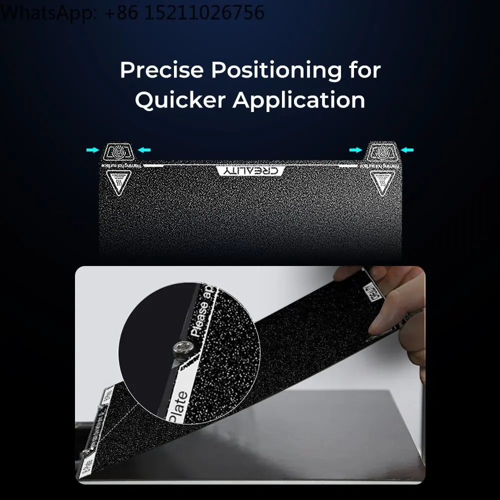 Kit Pelat Pembuatan PEI Creality K1 Max Printer 3D 315*310mm