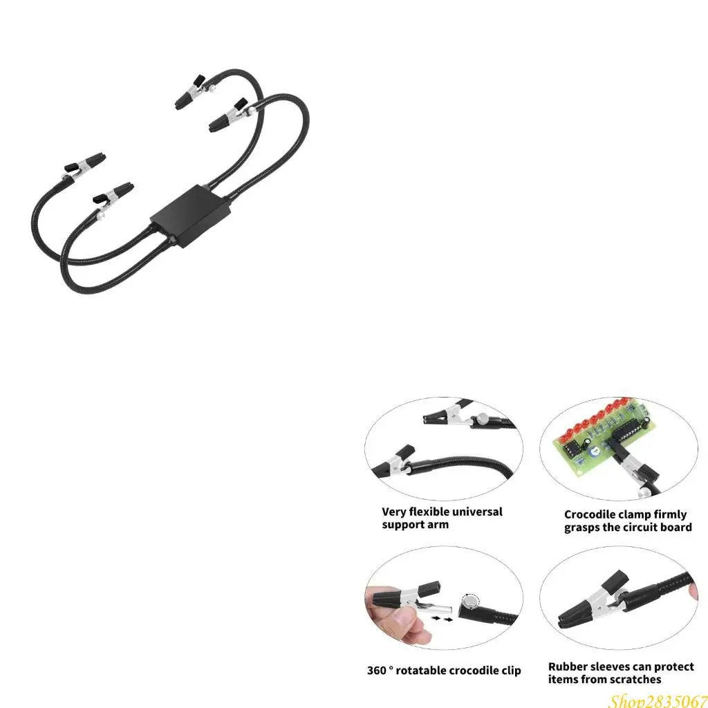 

Точный паяльный инструмент «Руки помощи при пайке» с алюминиевой основой для стабильной поддержки в домашних и профессиональных