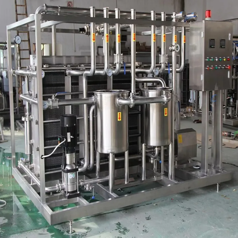 FL Customizable UHT Plate Pasteurizer Machine Wholesale Plate Heat Exchanger Sterilizer for Beverage Dairy