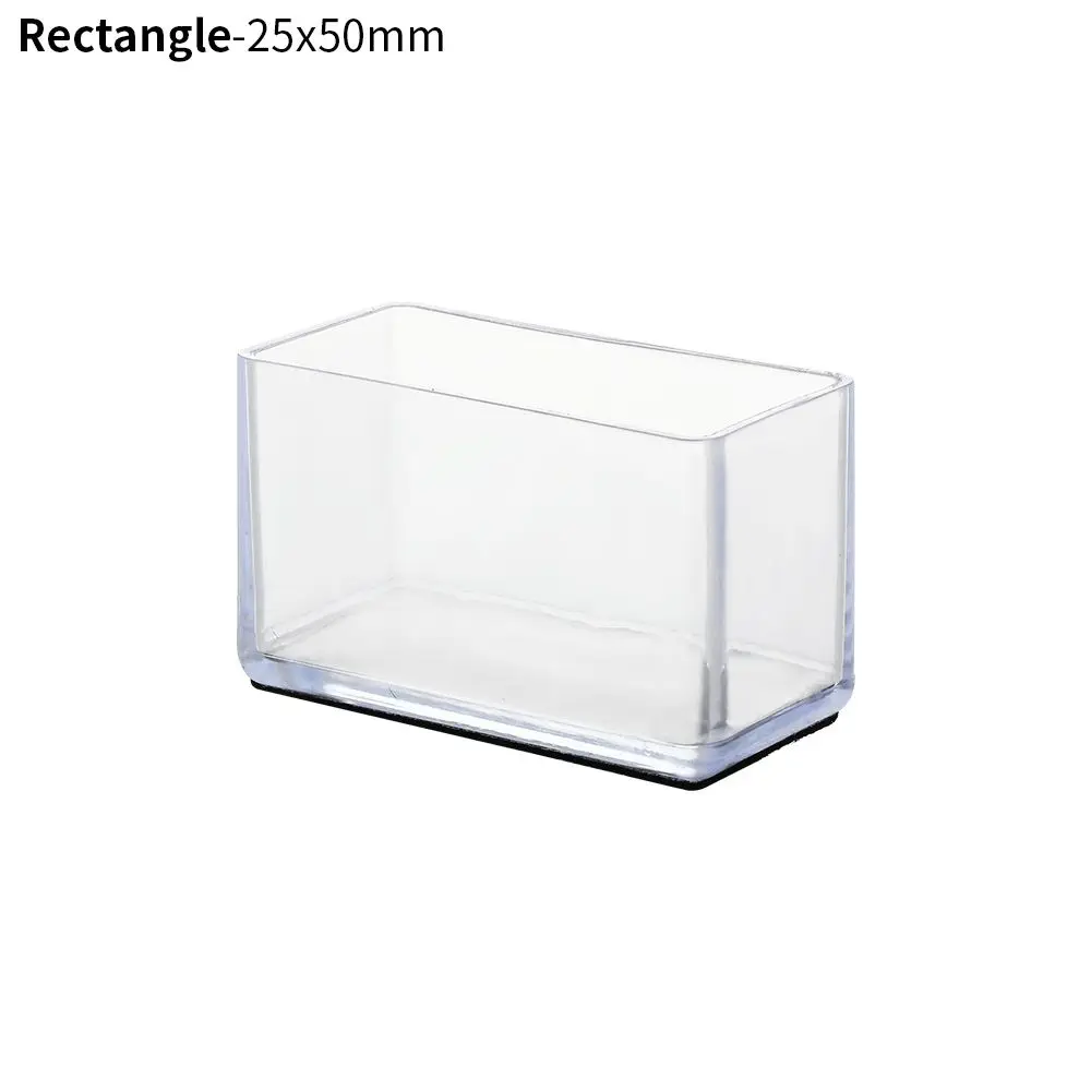 Cups Round Bottom Floor Protectors Silicone Pads Chair Leg Caps Furniture Feet Non-Slip Covers