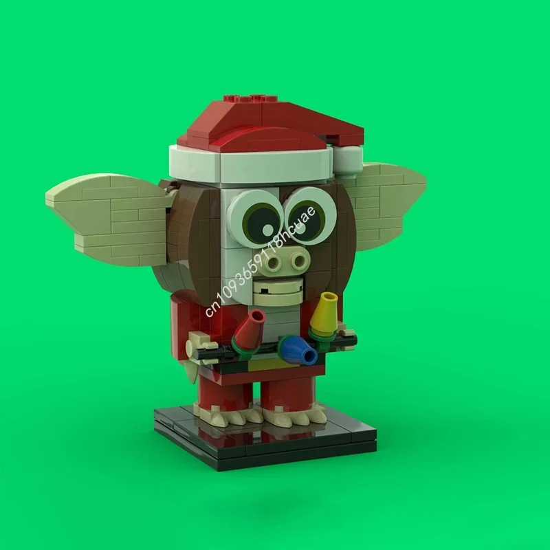 164 個 MOC ギズモ グレムリン クリスマス エディション ブリックヘッドズ モデル ビルディング ブロック DIY アイデア 教育ギフト ブリック キッズ おもちゃ 誕生日