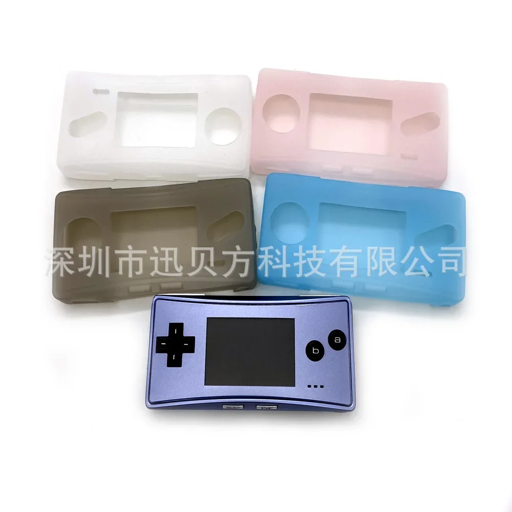 

Soft silicone case for GBM game console protective shell sleeve case cover for Gameboy Micro console