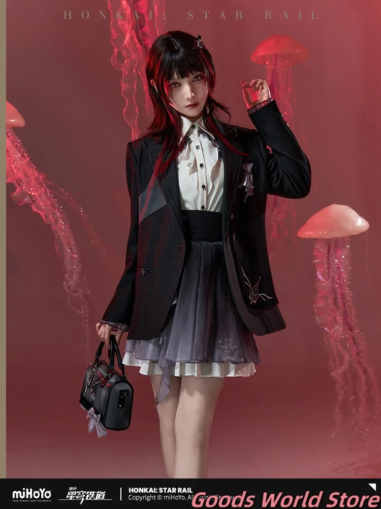 Костюм для косплея Evernight из игры Honkai Star Rail (MIHOYO), аниме-одежда, подарок на Хэллоуин, 7 марта