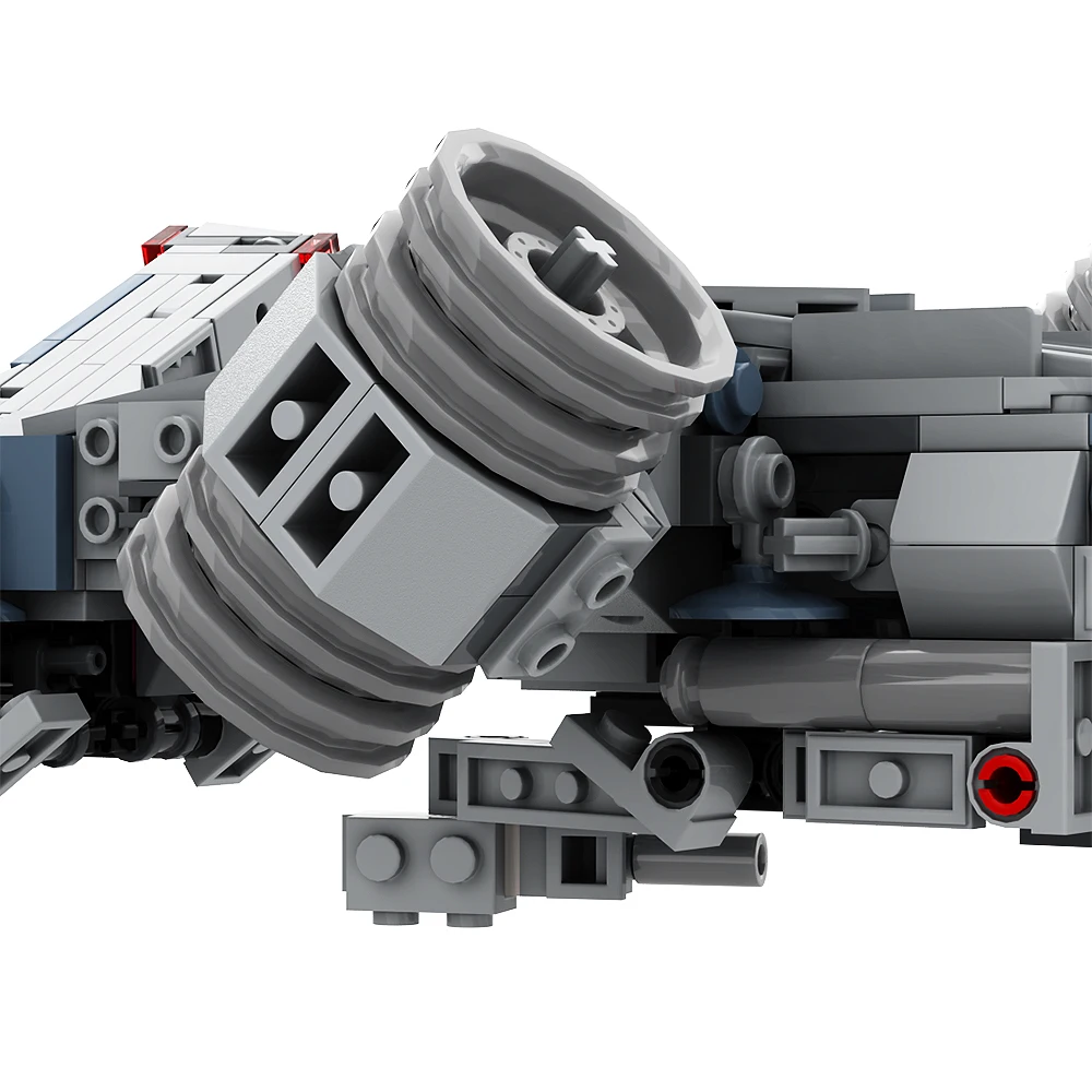 Gobricks MOC Terminator 2 Hunter Killer Battlefield Building Block ألعاب تعليمية للأطفال والكبار مجموعة أعياد الميلاد هدية #5