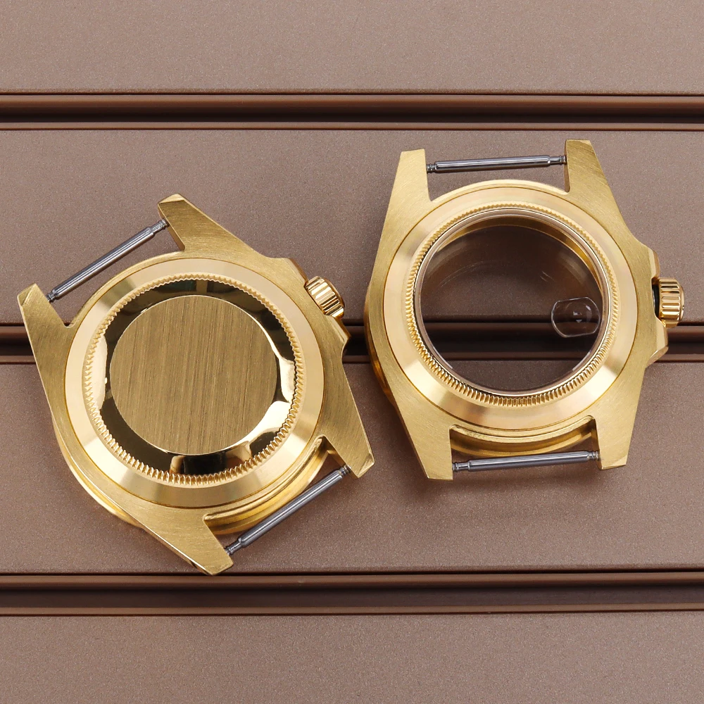 NH35 40mm Hight Quality Watch Case Top Waterproof Sapphire For SUB Seiko NH35 NH36 NH38 NH34 Miyota8215 ETA2824 Movt Watch Parts