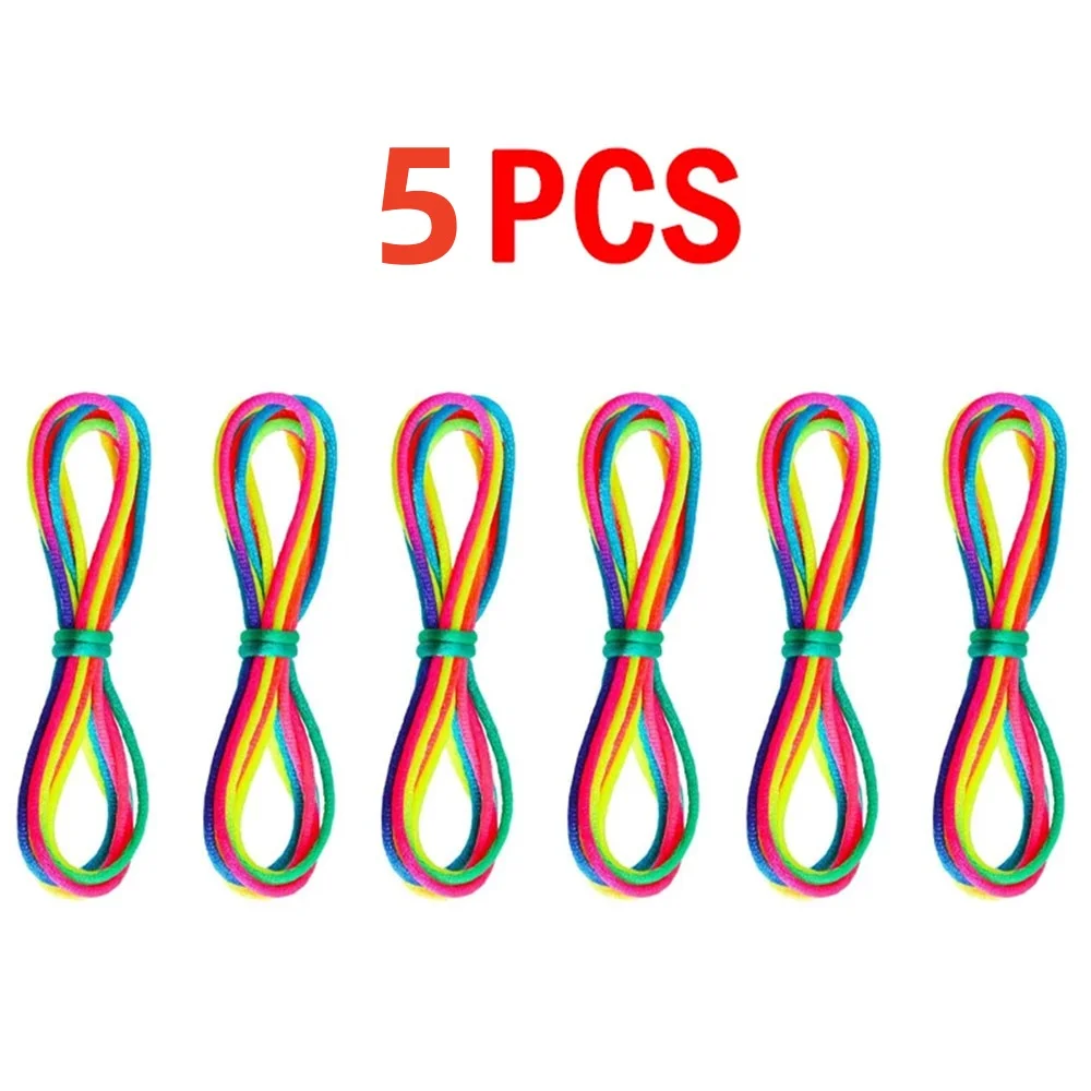 5-20 stücke Regenbogen Farbe Wiege Seil Finger Spiel Klassische Seil Linie Spielzeug Seil Hand Seil Puzzle Spiel Erstellen spielzeug Liefert – Detail 8