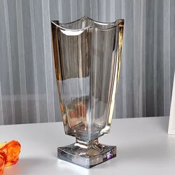 Luxury Creative Glass Crystal Vase, Living Room, Desk, Porch Ornaments
