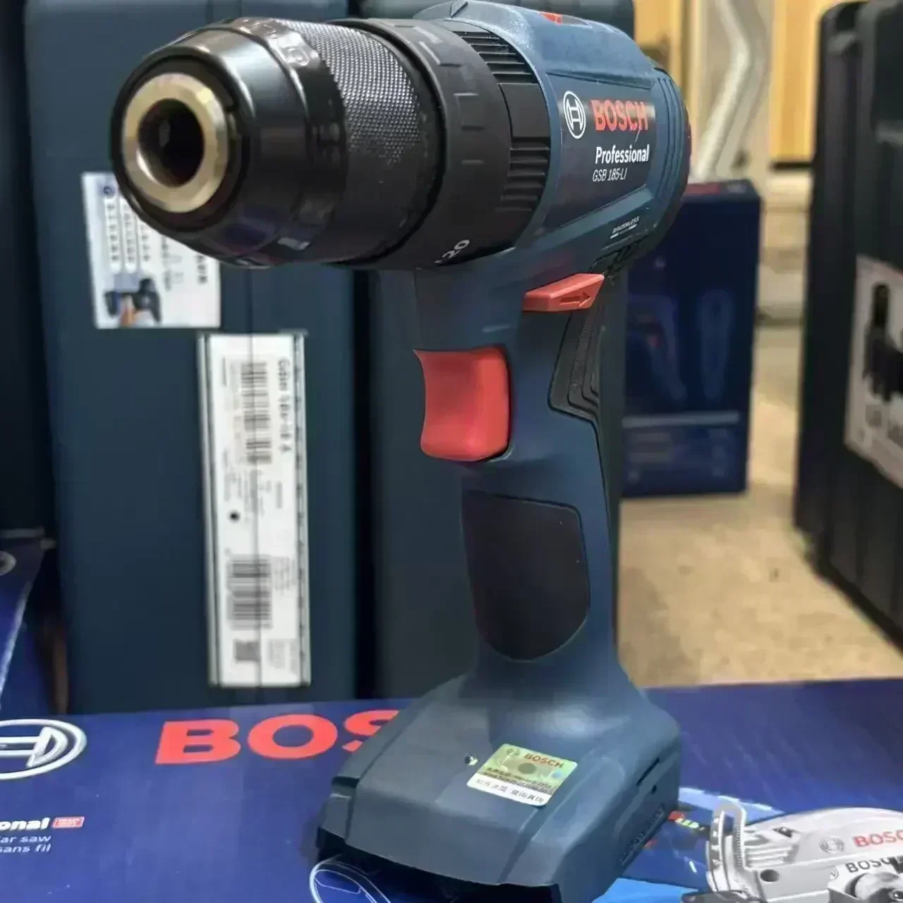 Bosch GSB 185-LI 18V Brushless Cordless Impact Drill 1900RPM Multifunctional Electric Screwdriver Power Tools (Without Battery)
