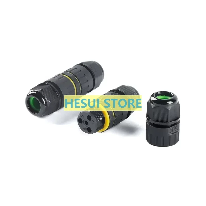 EW-M16 2P3P IP68 Cable waterproof connector Outdoor rainproof connector