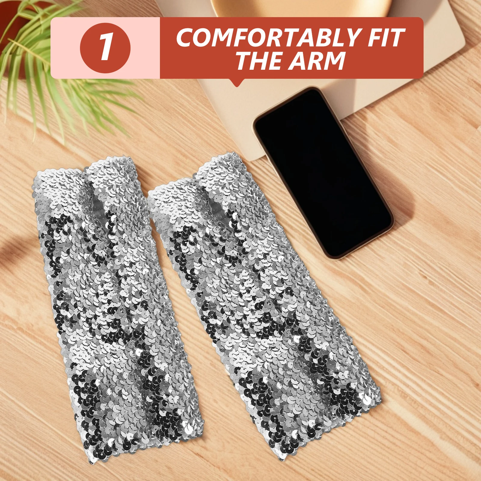 Рисунок 3 - 1 пара блестящих эластичных дискотечных