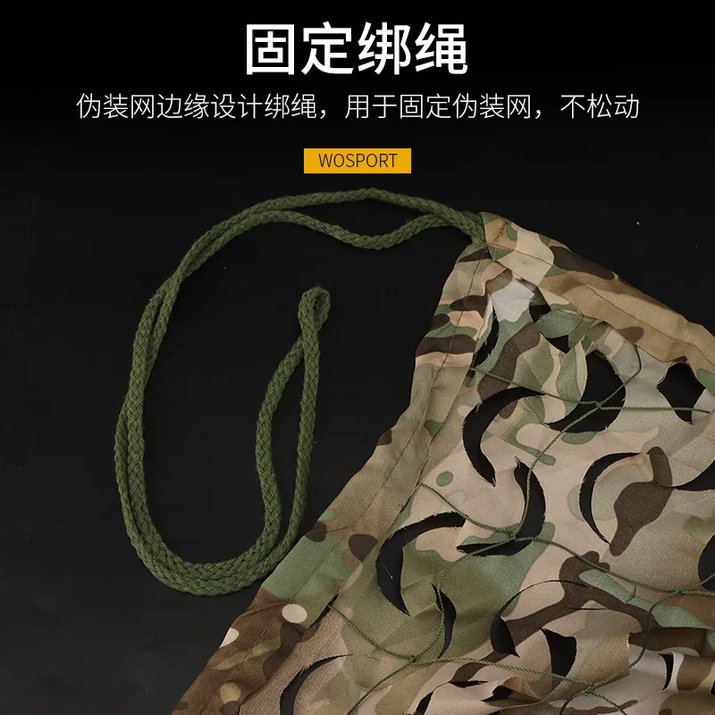 Mountain Camping Anti-Aerial Uv Mildew Infrared Outdoor Tactical Live CS Field Set Camouflage Net Flecktarn Multicam