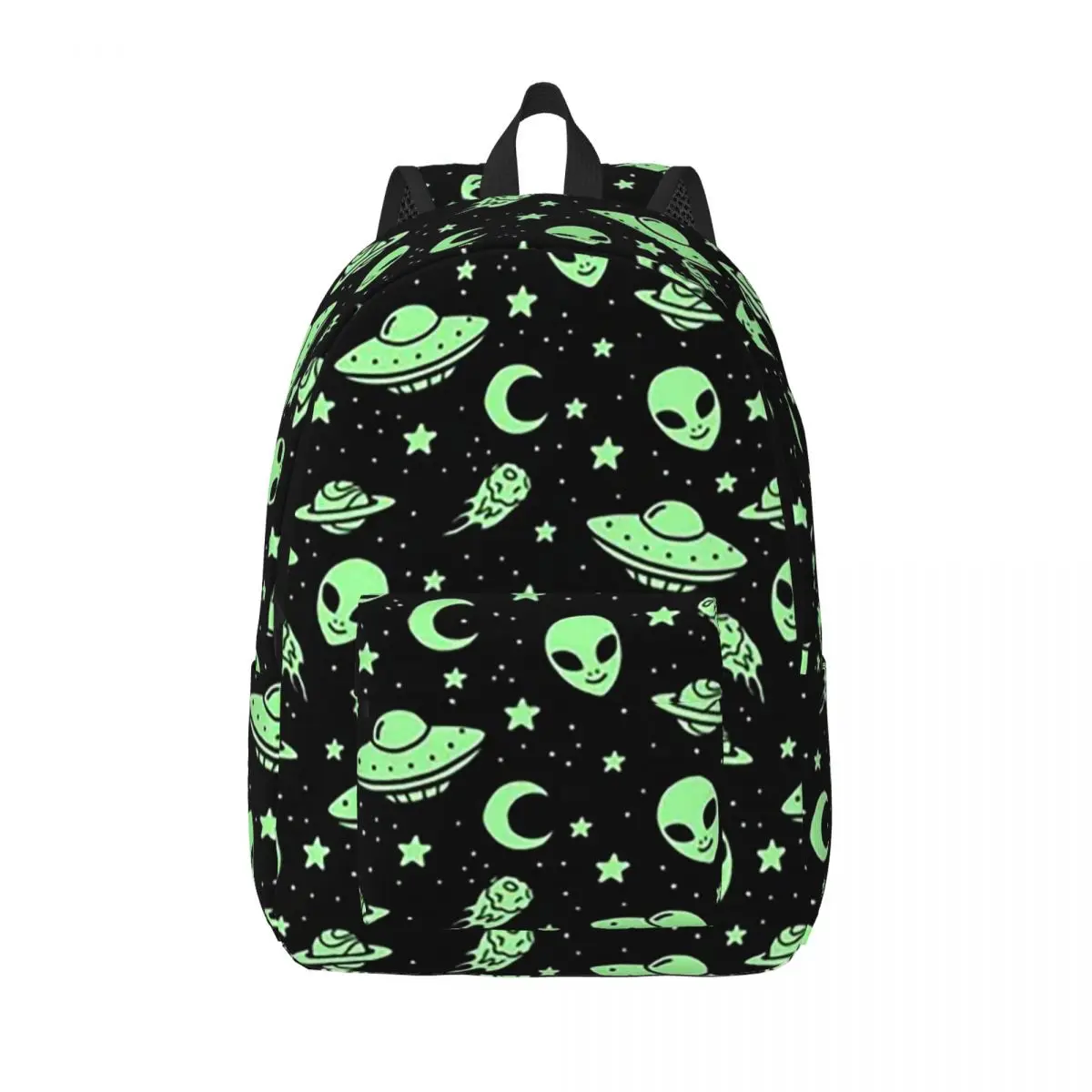 Alien Anime Backpack Middle High College School Student Art Bookbag Teens Daypack Travel