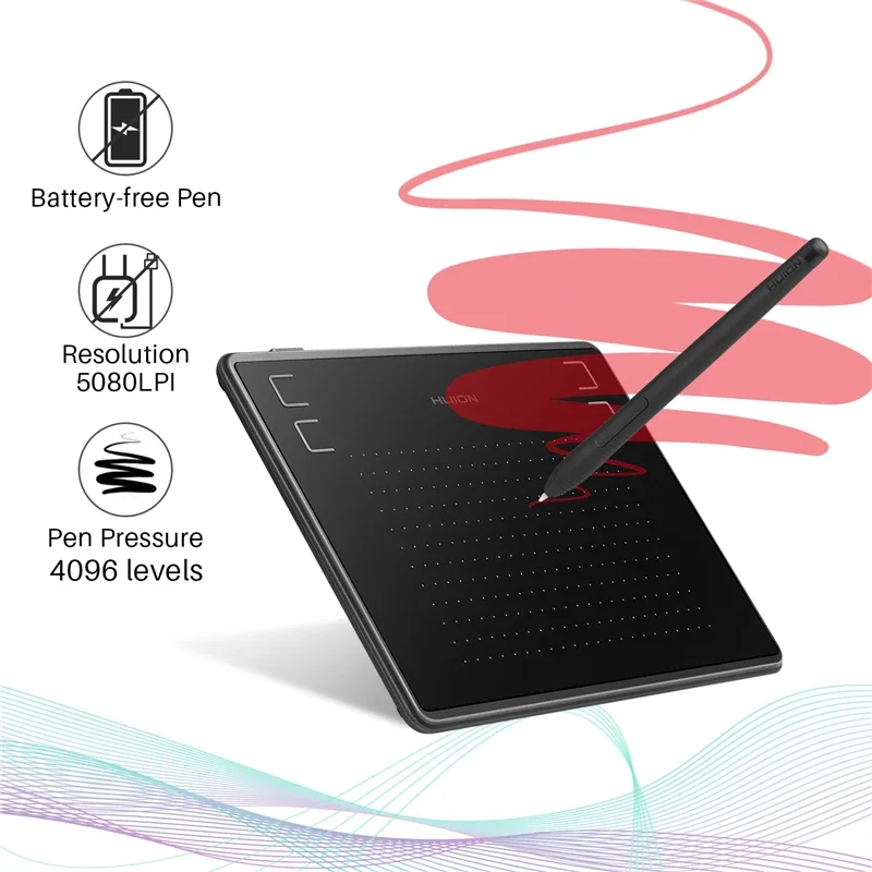 

z Большая распродажа Huion, умное искусство, создание подписи, графическая ручка, планшет