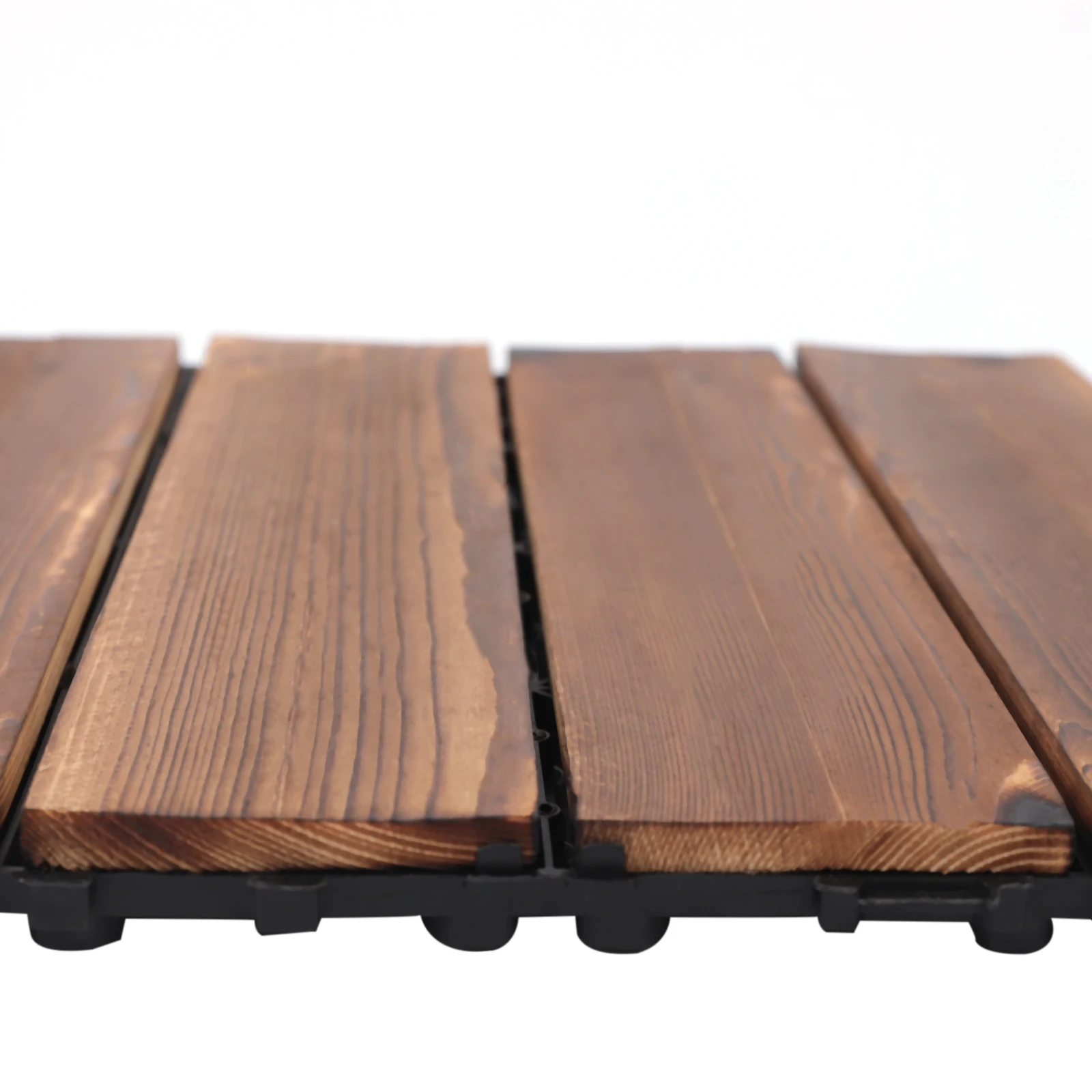 براون بينوس سيلفيستريس فار. المنغولية 30x30 سنتيمتر سميكة فسيفساء الأرضيات الخشبية قفل ذاتي الصنع الطابق المضادة للتآكل والرطوبة واقية الطابق #5