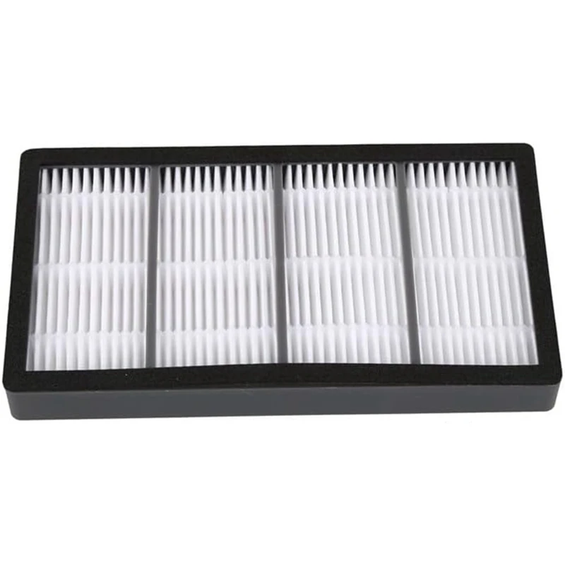 Replacement Hepa Filter And Side Brush Compatible For Irobot Roomba S9 S9+, 8 Filter, 8 Side Brush Parts