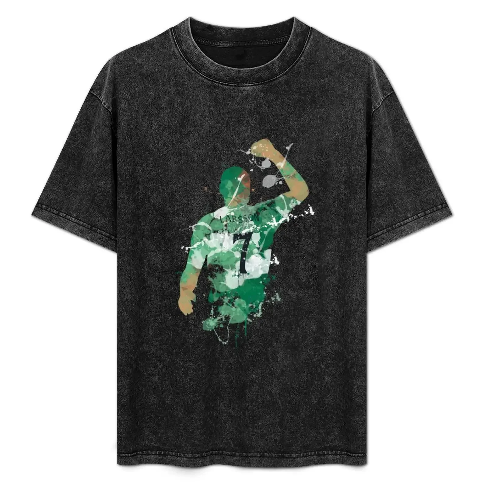 

Henrik Larsson Celtic Legend Art T-Shirt g man t shirts for men t shirts for man cotton funny T-Shirt