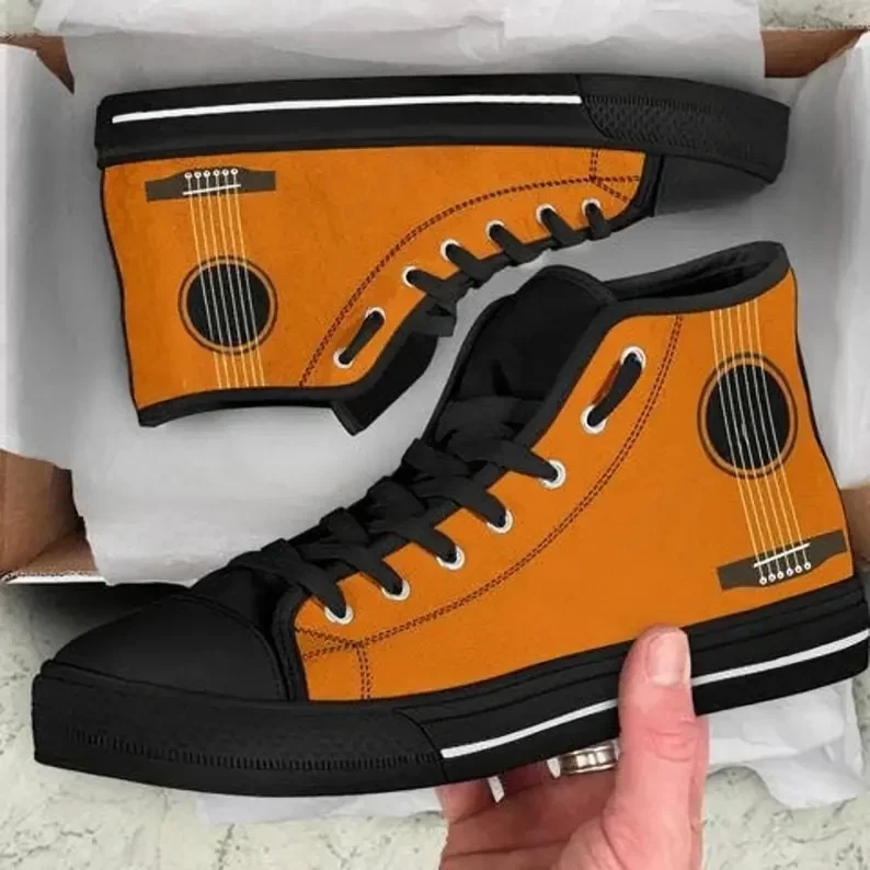

Кеды-кроссовки High Top для мужчин, женщин и подростков, повседневные парные кеды из канваса, обувь на заказ