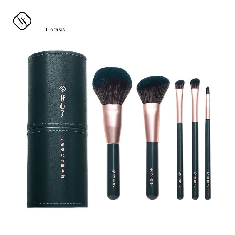 florasis-5-piece-makeup-brush-set-soft-cheek-blushpowder-contour-brushescomplete-face-makeup-tool-kit-makeup-brush