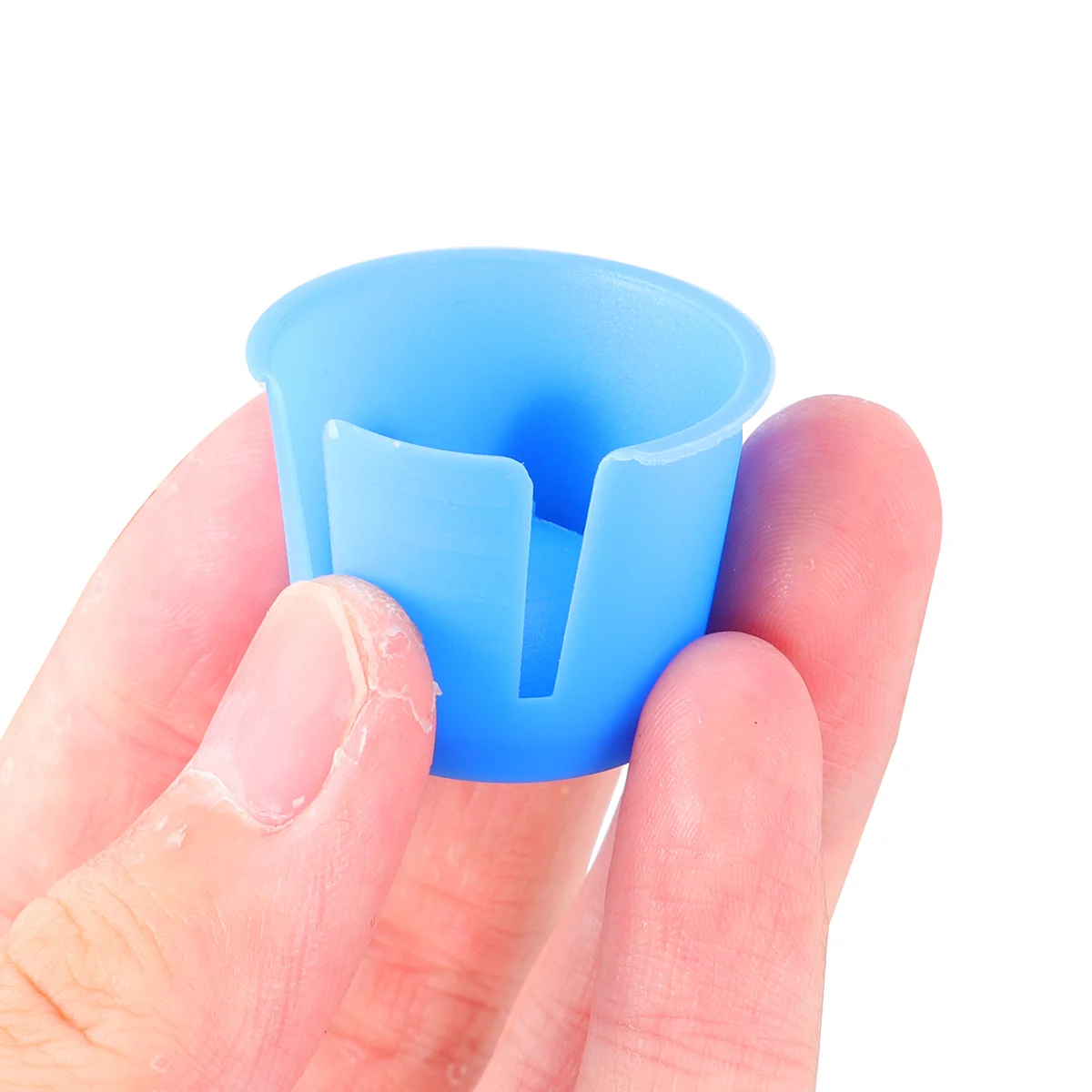 

50PCS Dental Plastic Mixing Bowls Disposable Small Plaster Mixing Bowls for Dentist Clinic (Blue) Dental Bowl