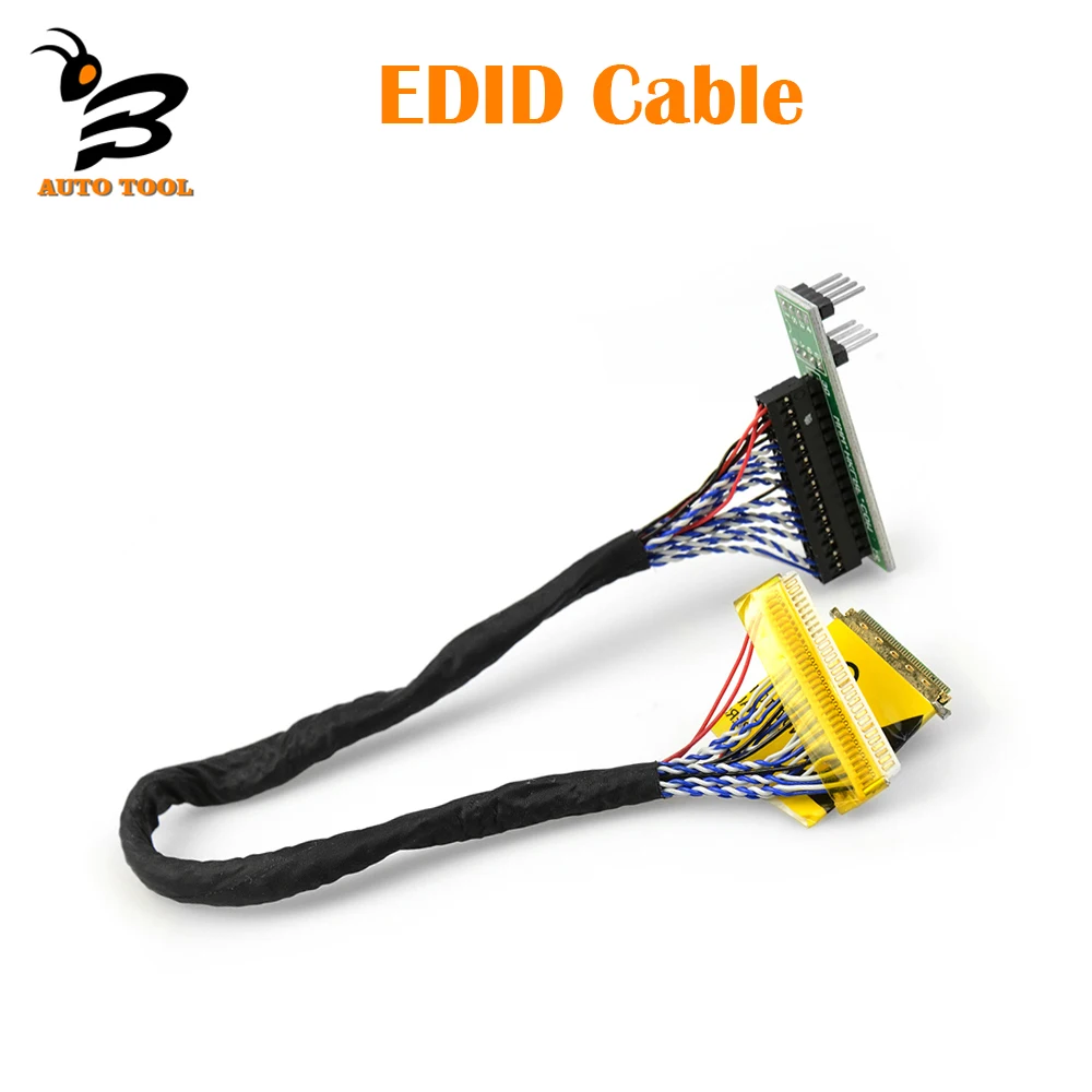 

EDID Notebook LCD Screen Code Chip Data Read Line EDID Cable LED LCD 2 in 1 For RT809F RT809H TL866CS TL866A TL86688 Programmer