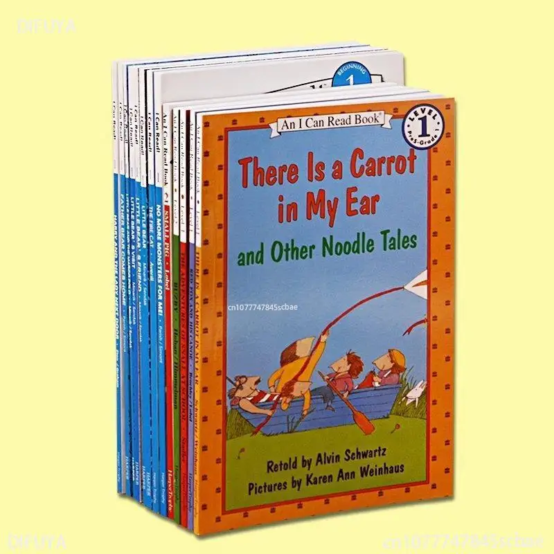 13 Book/Set I Can Read LEVEL 2 English Story Picture Books For Children Learn English Reading Books For Kids Early Education Toy